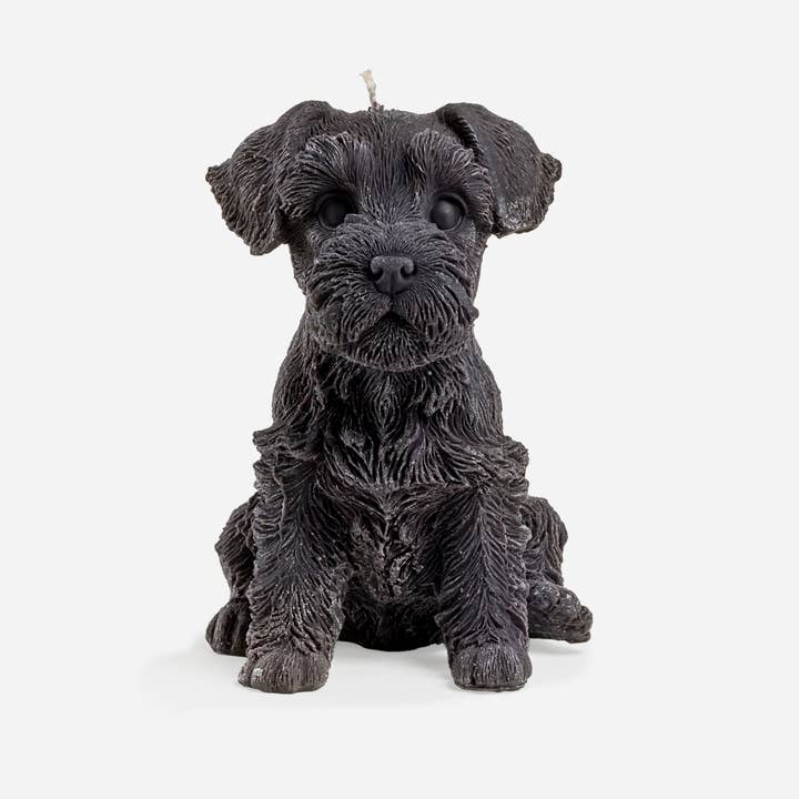 Bougie Schnauzer (noire) pour la vente par Love Ally