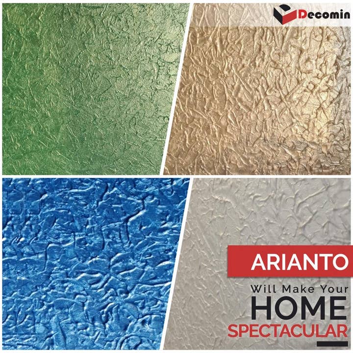 Decomin - Wholesale Muurverf - ARIANTO Parelmoer Siloxaan decoratieve verf 2,5 KG4