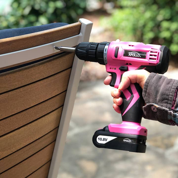 Apollo Tools - Wholesale Small/Handheld Appliance - 10.8 Volt Lithium-Ion Cordless Drill with 30 Piece Accessory4