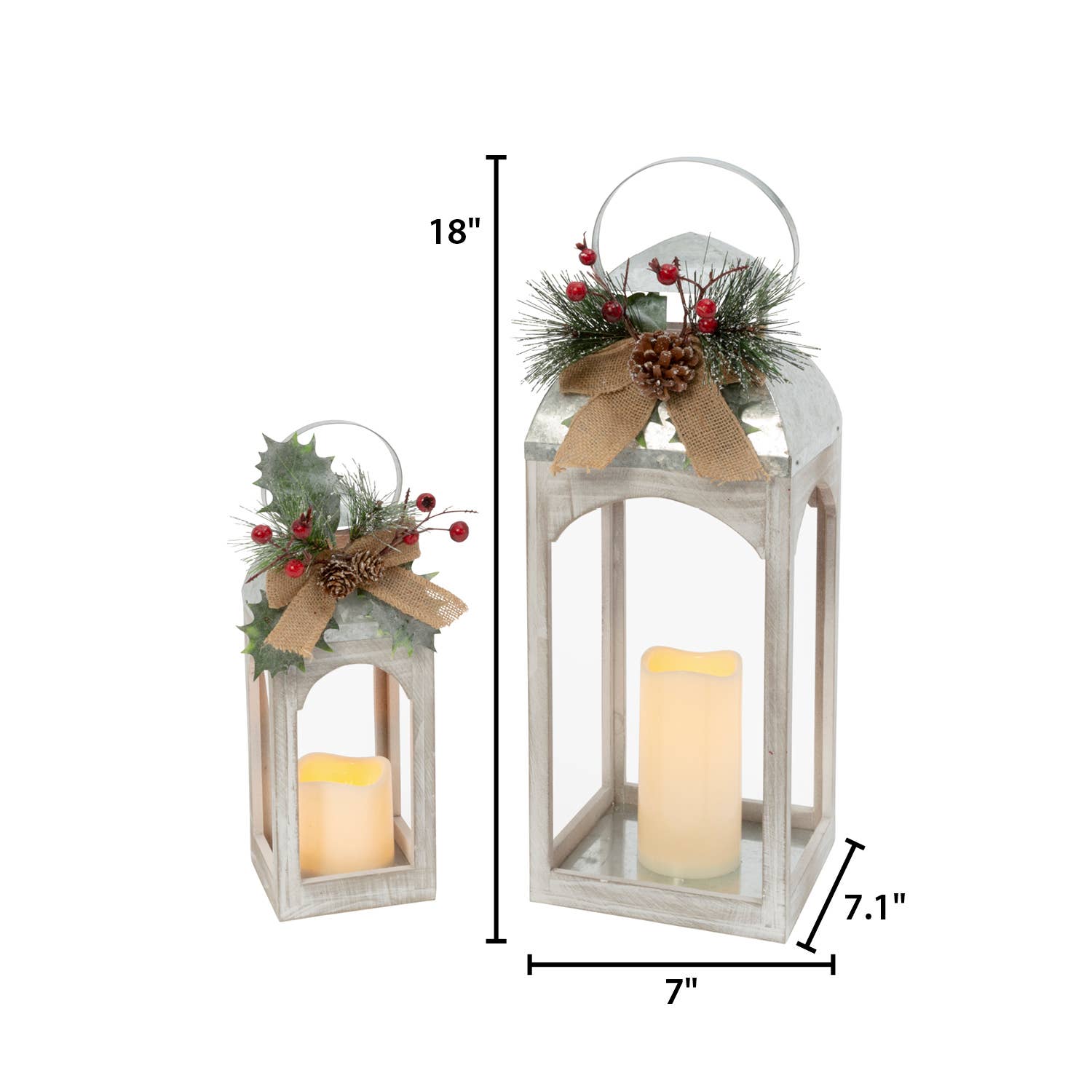 The Gerson Companies - Wholesale Lantern - Gerson Perfect for adding rustic charm to your winter holida2