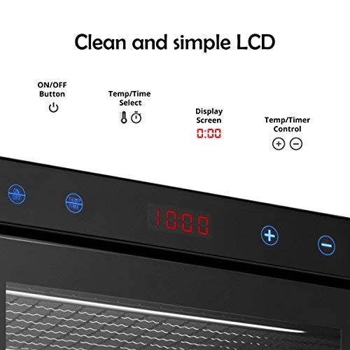 Alpine – wholesale Kitchen appliance – Magic Mill Food Dehydrator Machine 11 Stainless Steel Trays MFD-10107