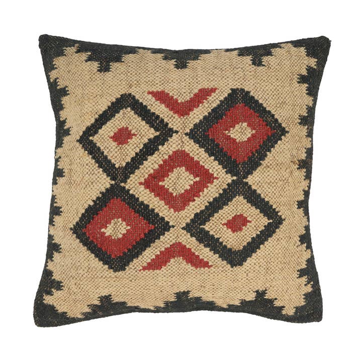 Timeless Patterns Kilim Pillow for wholesale by Saro Lifestyle