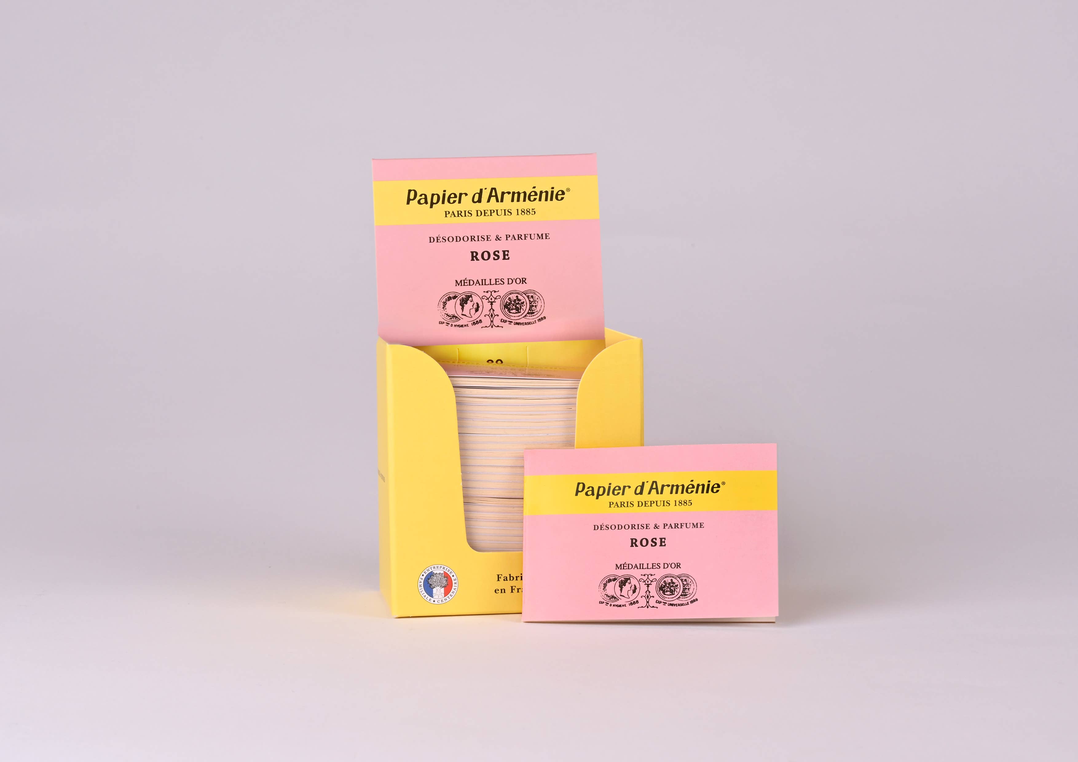 Ritual Scent – Großhandel Räucherwerk – Papier d'Armenie Räucherpapiere „LA ROSE“ von Francis Kurkdjian4