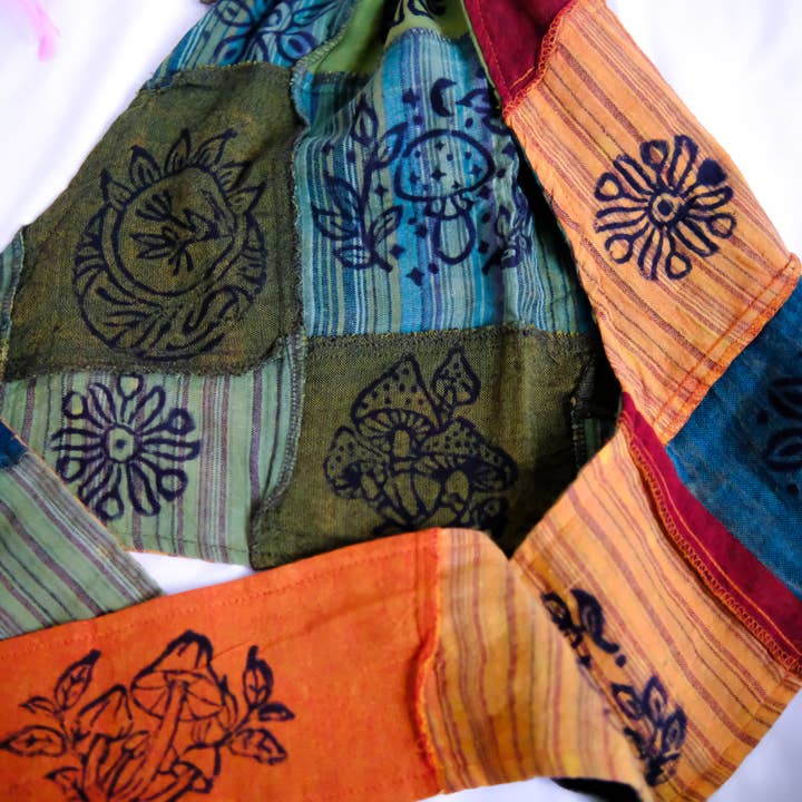 Karma Nepal Crafts - Wholesale Blouse – Women’s - Patchwork Reversible Cotton Backless Halter Top18