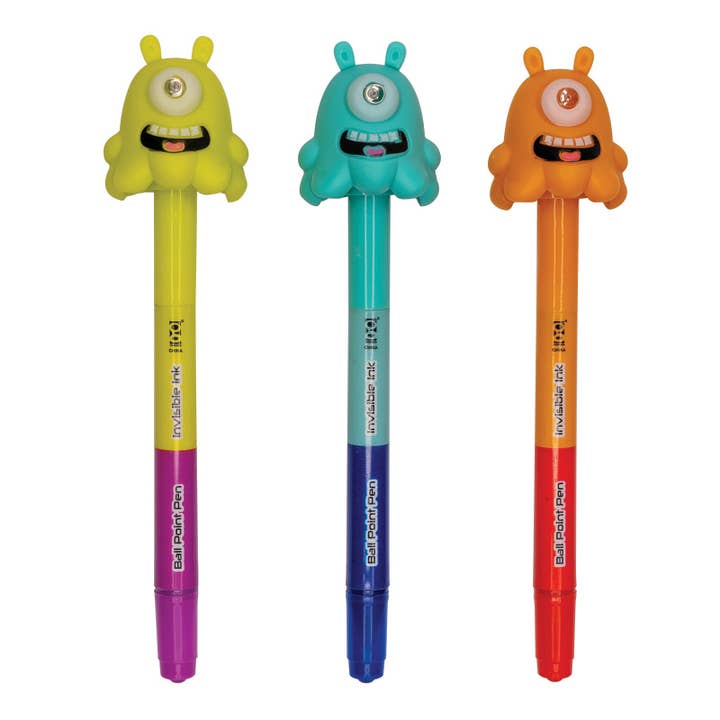 Geddes - Vendita all'ingrosso Penne - Penna spia Uv Alien Eye 12/vasca