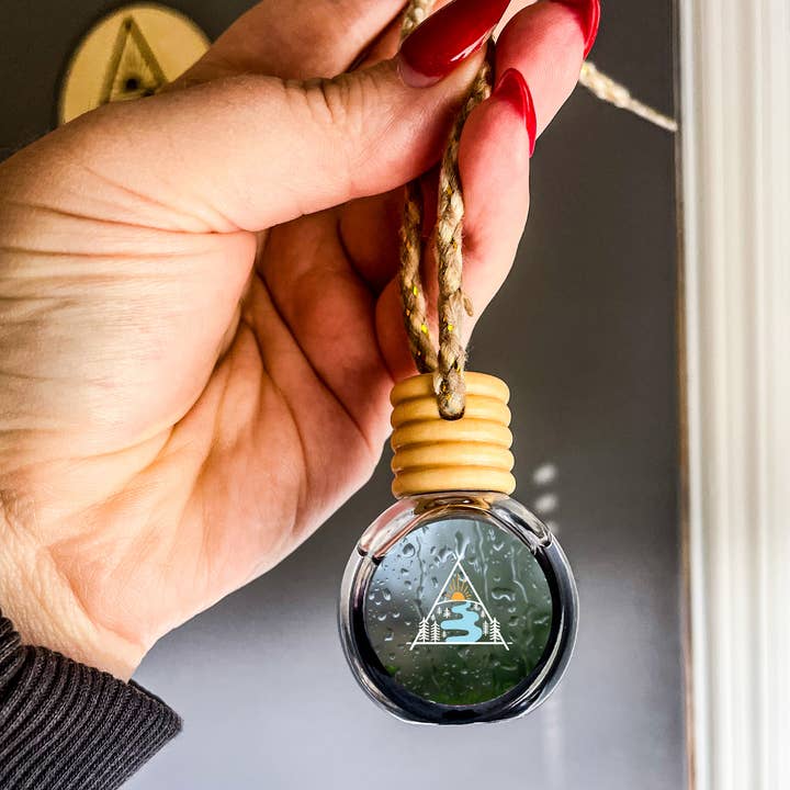 Marine, Lavender, Sea Hanging Car Diffuser/Air Freshener for wholesale by Rise and Pine Candle Co.