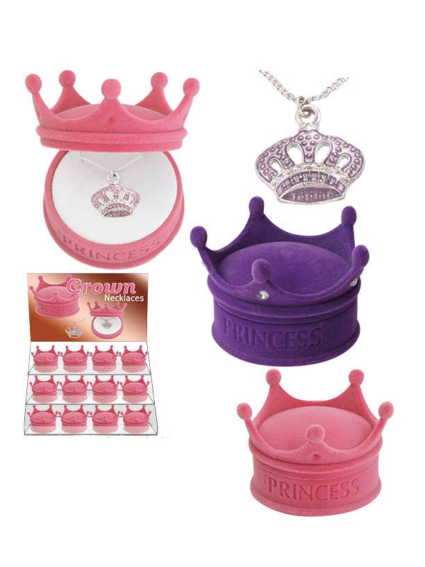 Crown Necklaces (MM) for wholesale by Puka Creations