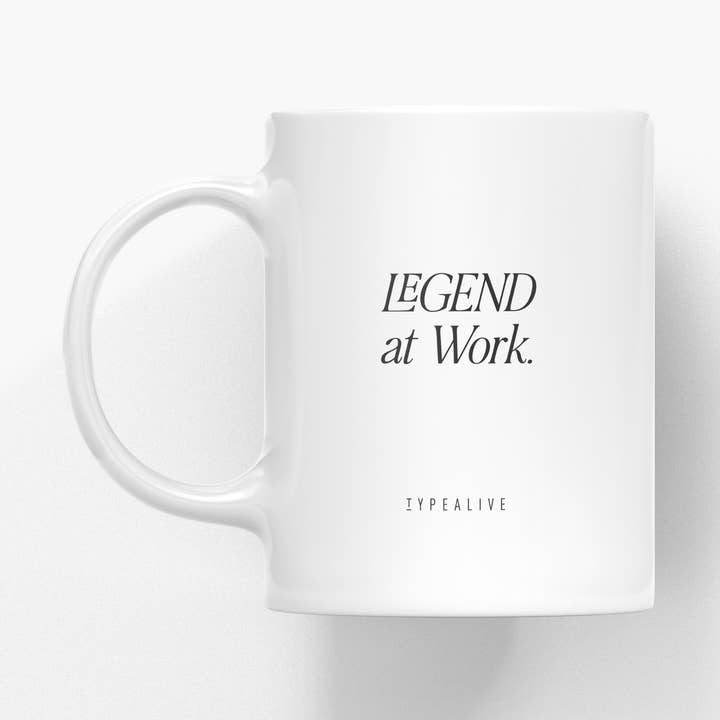 Tasse aus Keramik / Legend für den Großhandel von typealive