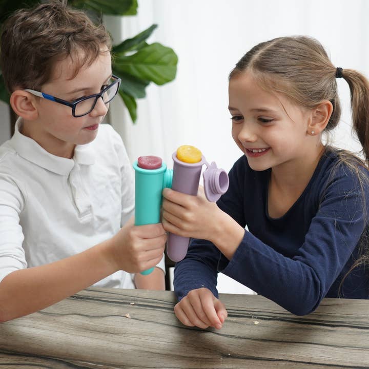 melii - Wholesale Feeding Set - Baby - Silicone Push Pops - 2-Pack Ice Pops
