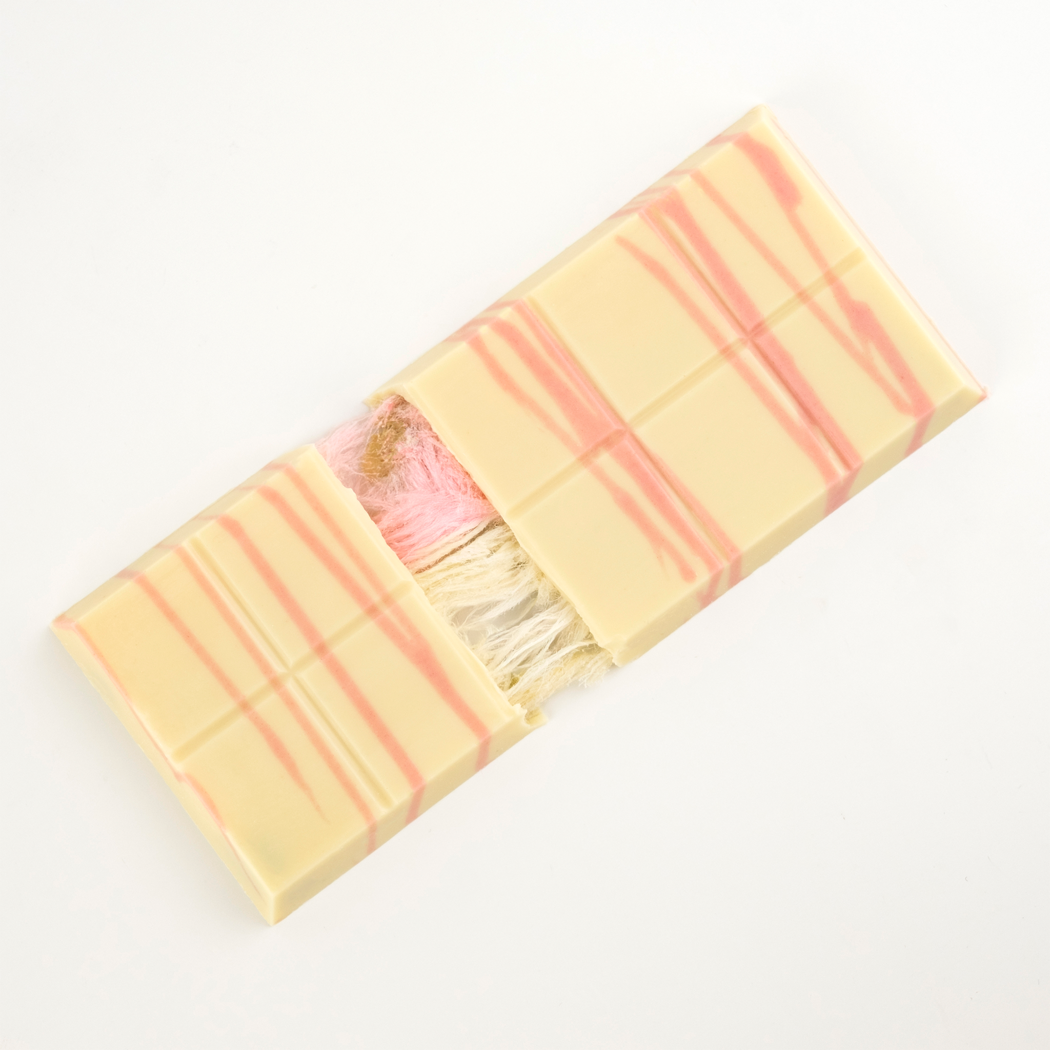 Patislove - Wholesale Chocolate Covered Sweets - Angel’s Hair White Chocolate Pistachio & Cotton Candy, 90G6