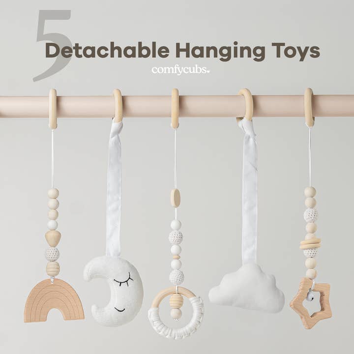 Comfy Cubs – wholesale Activity gym – Kids & baby – Wooden Baby Play Gym, Baby Activity Gym by Comfy Cubs10