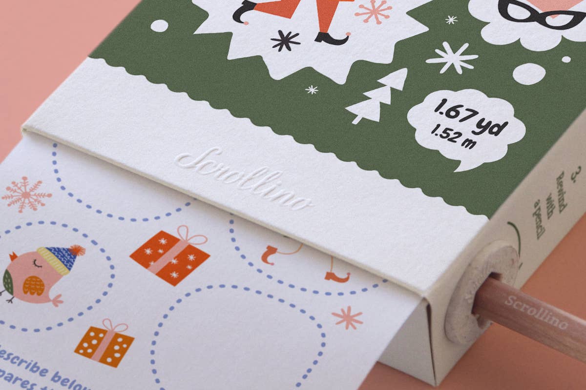 Scrollino - Wholesale Coloring & Activity Book - Kids & Baby - Christmas Activity & Coloring Book -Scrollino My Super Santa3