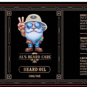 Al's Skægolie for engroshandel hos Al's Beard Care, LLC