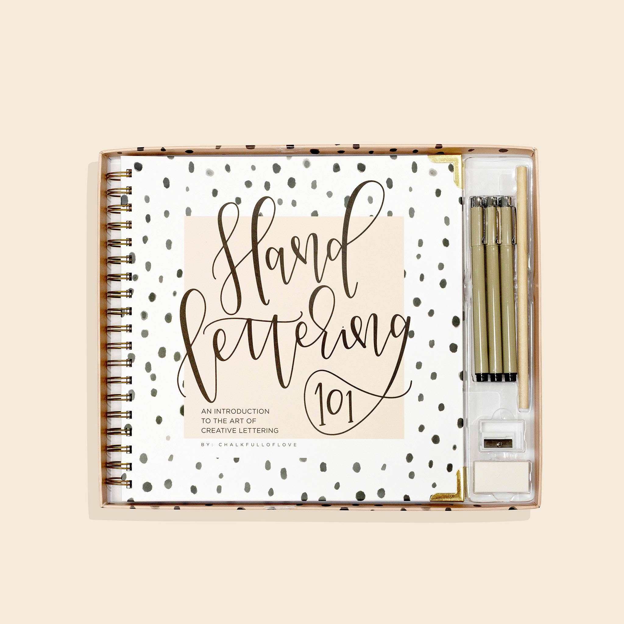 Paige Tate & Co. - Vente Kit de bricolage - Kit de calligraphie moderne pour débutants4