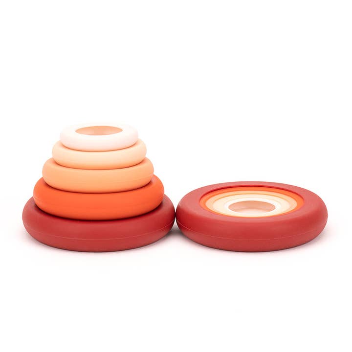 Food Huggers - Wholesale Food Storage Wrap/Bag - BEST SELLER - Terra Cotta Food Huggers - Set of 5