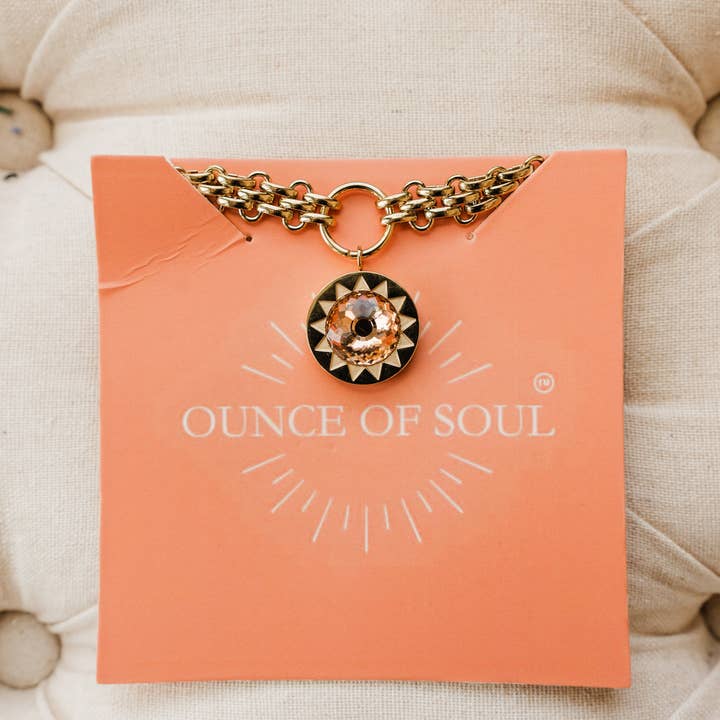 Ounce of Soul - Wholesale Pendant/Charm Necklace - Statement Sunburst Necklace3