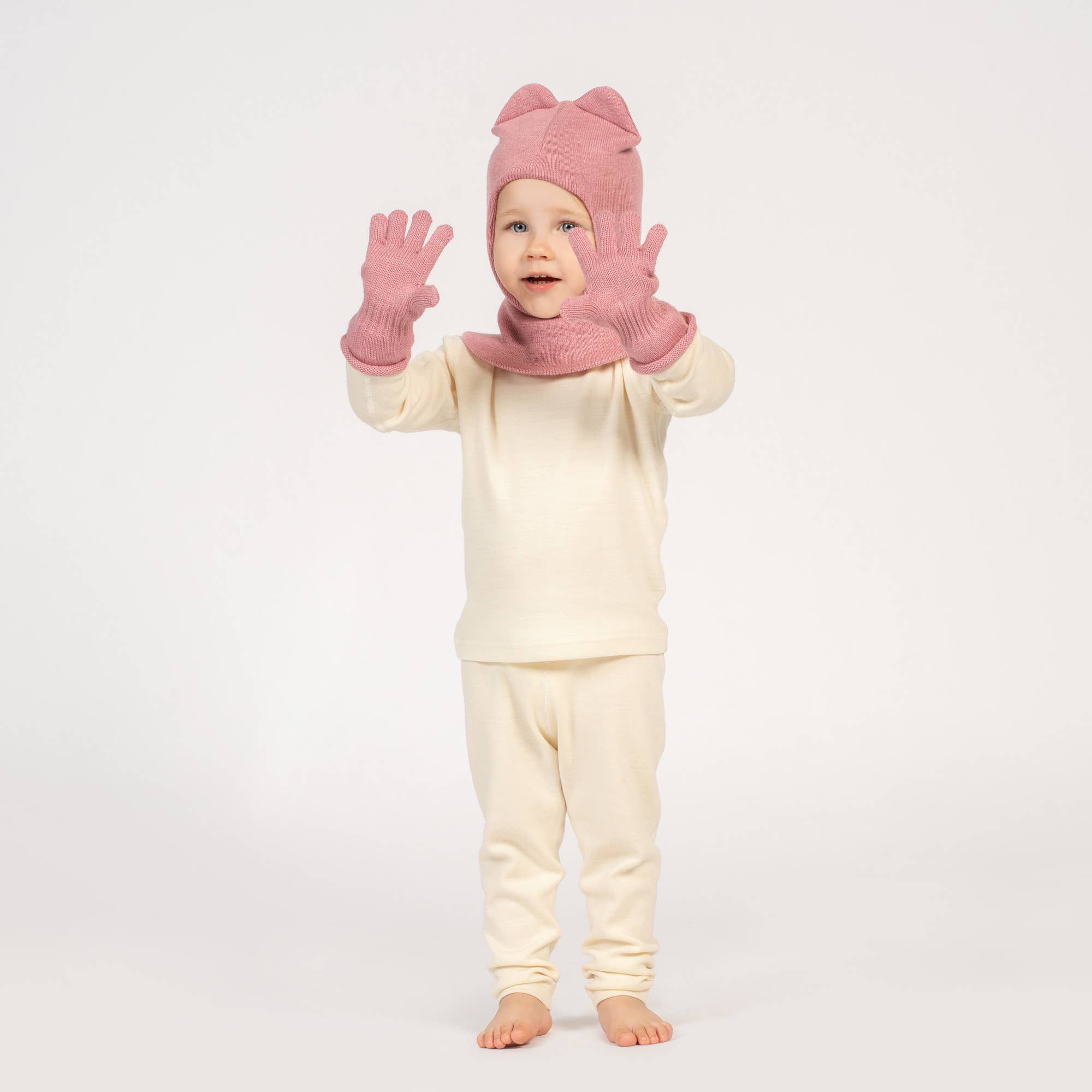 menique – wholesale Gloves – Child – Kids' Knit Merino Wool Gloves1