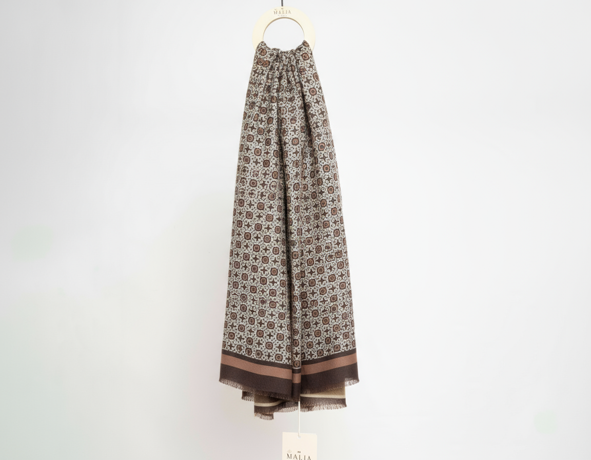 Ciccone Laboratorio Italiano - Wholesale Scarf - Unisex - Unisex wool scarf ML25110