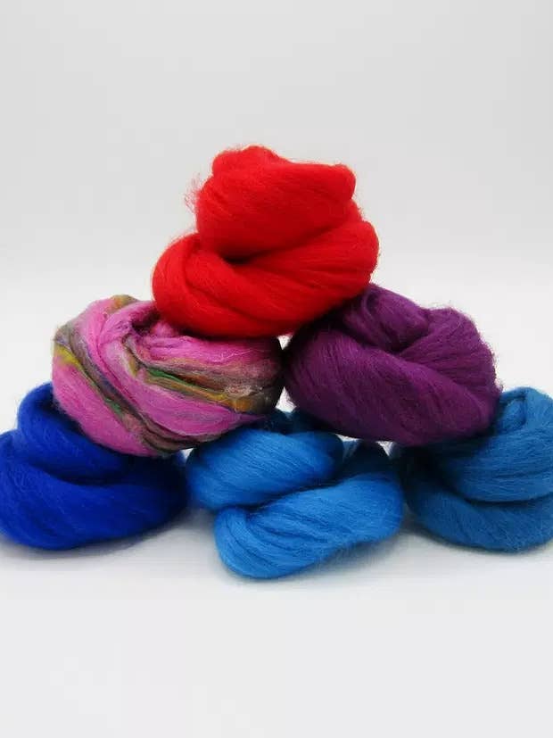 Jewels - Wool Bundle for wholesale by Feather Felts