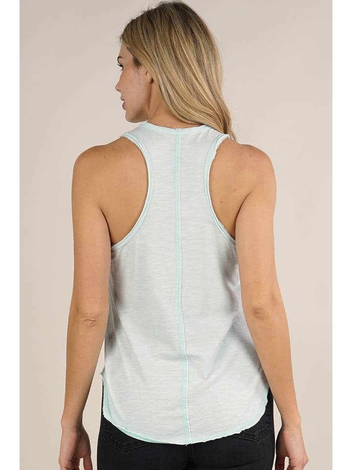 Lovestitch - Wholesale Tank Top - Women's - Basic Knit Cotton Slub Tank Top2