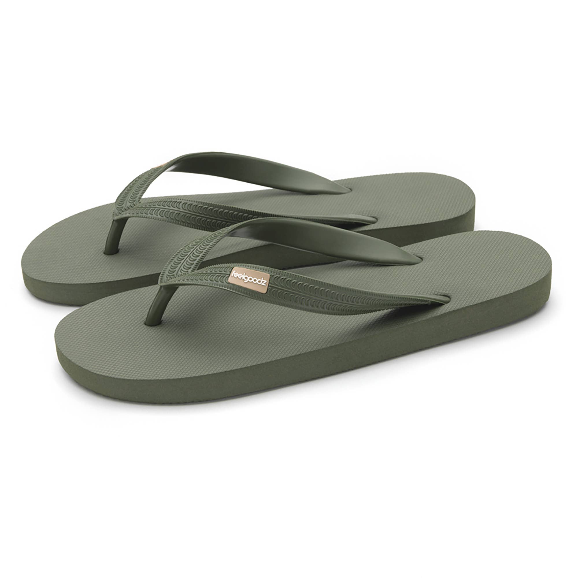 Feelgoodz – Engroshandel Klipklapper - Dame – Feelgoodz kvinders klassiske core flipflops i naturgummi0
