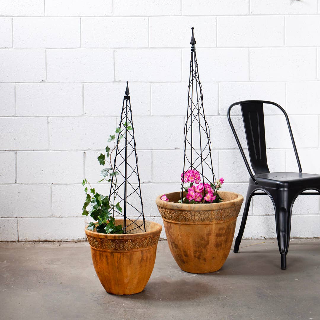 Willow Group - Wholesale Trellis - Metal Spiral Garden Outdoor Topiary 35.5H2