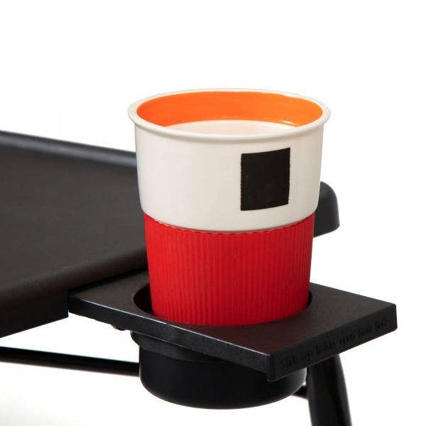 Hard Rock Health Stores - Vente Tables d'appoint - Plateau TV réglable avec porte-gobelet ; table de dîner pliable avec 6 réglages de hauteur et 3 angles d'inclinaison15