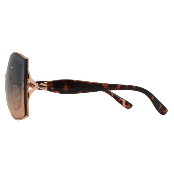 Dynasol Eyewear – Engroshandel Solbriller - Dame – Klassisk sommerfugl Kvindemode Metal solbriller