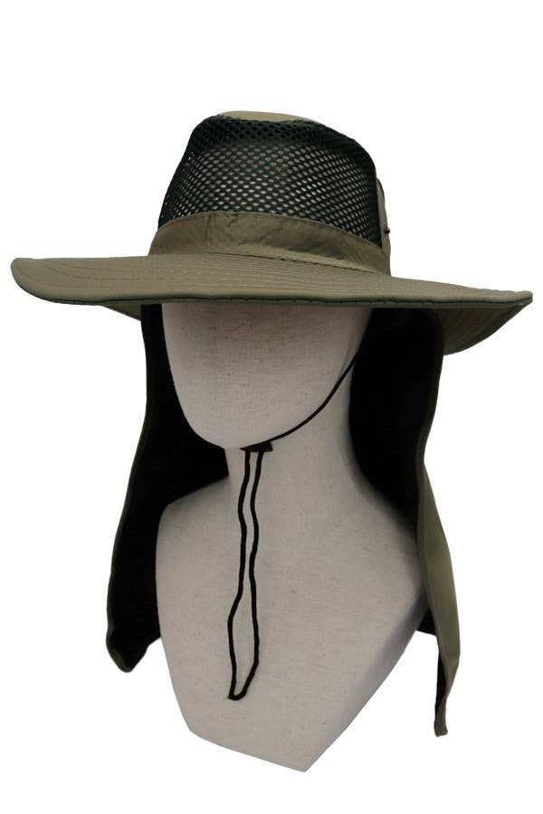 Cap Zone – Großhandel Bucket Hat – Unisex – Fischerhut mit extra breitem Nackenschutz4