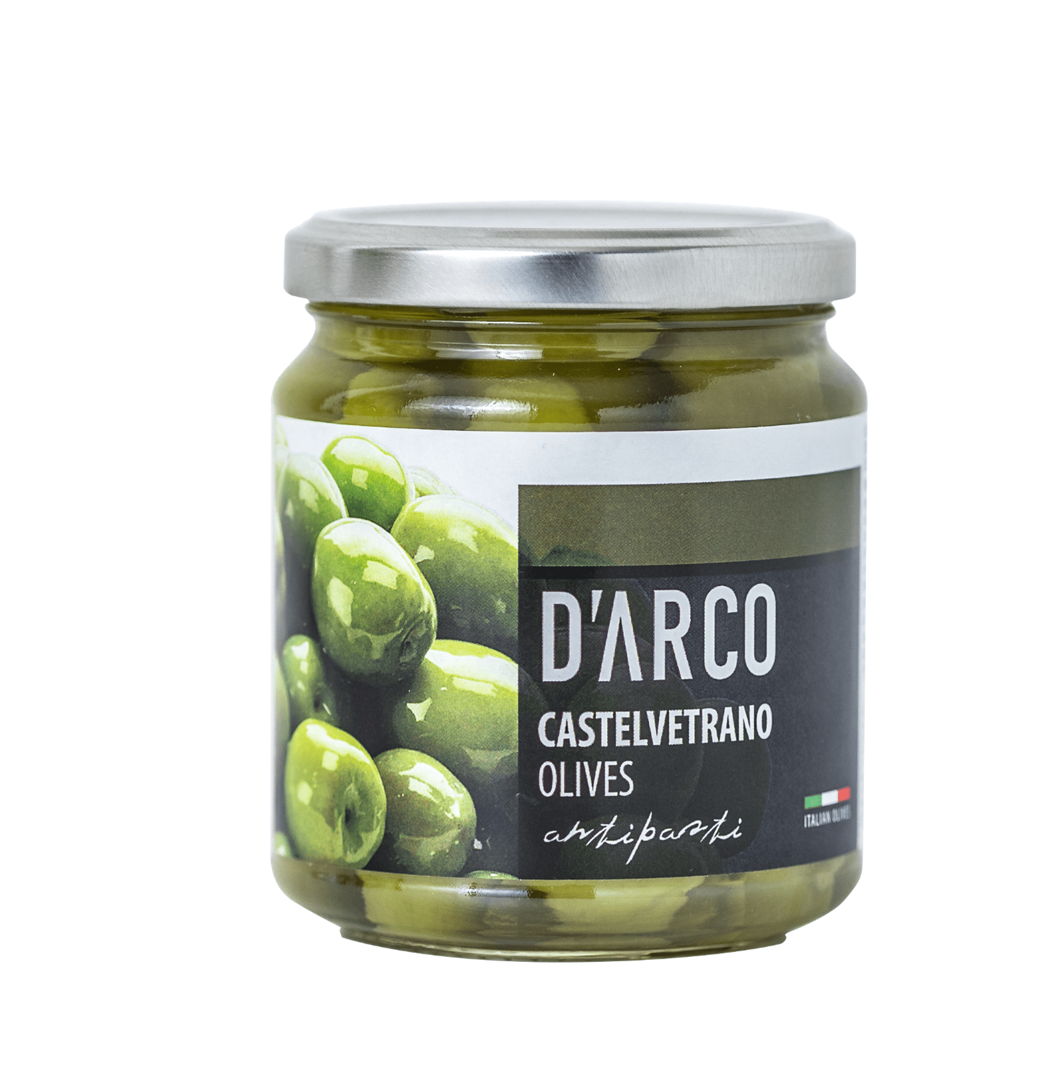 Gourmica – wholesale Olives – D'ARCO Whole Green Castelvetrano Olives (300g)0