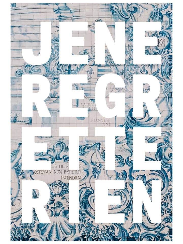 Lámina artística de Regrette Rien para venta al por mayor de STUDIO DIMANCHE