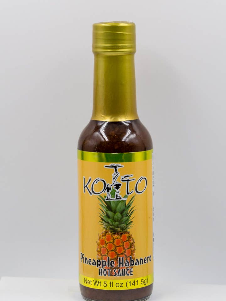 Pineapple Habanero Hot Sauce for wholesale by Koto, LLC