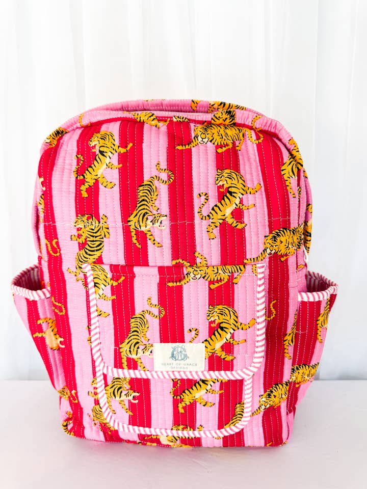 Tiger-Lily-Stepp-Rucksack für den Großhandel von Heart of Grace