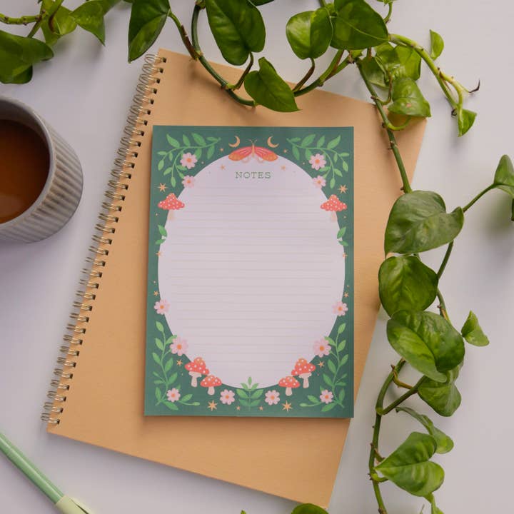Hopscotch Paper Co. - Wholesale Notepad - Forest Realm Notepad – Literature Stationery Gifts1