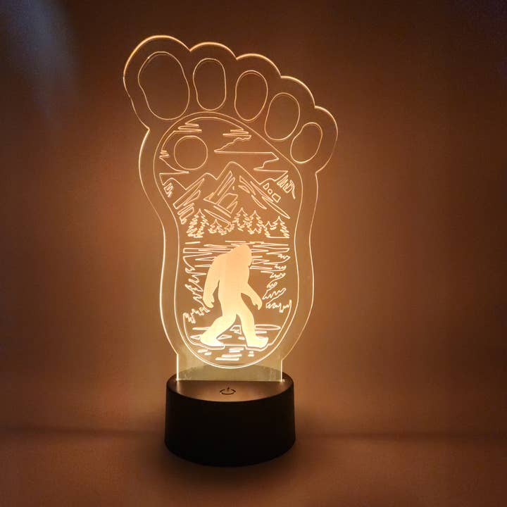The 308 Collective - Wholesale Accent/Desk Lamp - Bigfoot LED Accent Light | Sasquatch