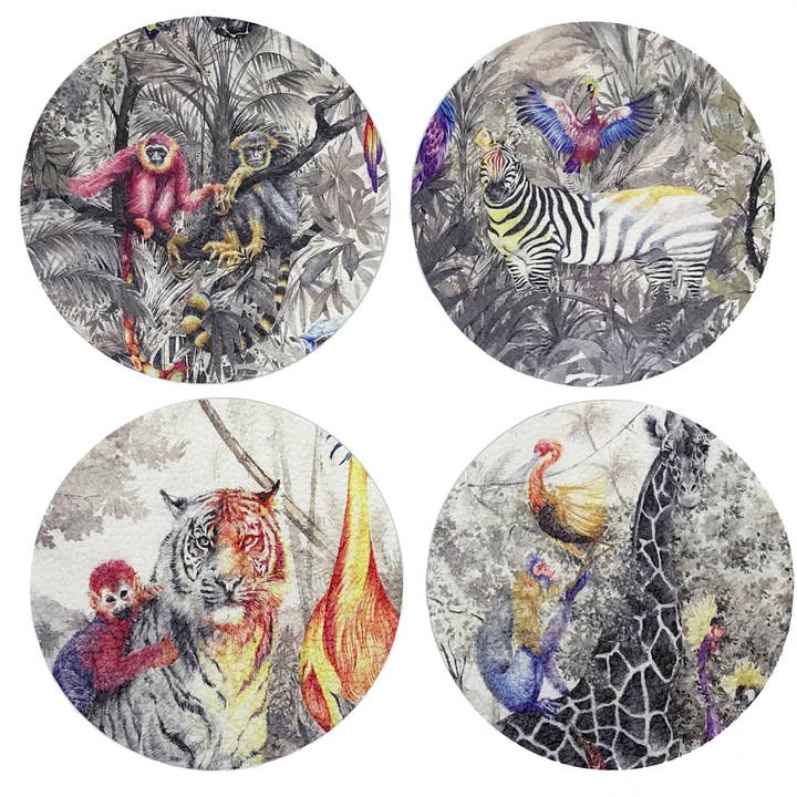 Nicolette Mayer Collection - Wholesale Coasters - Arcadia Coaster Set Of 4