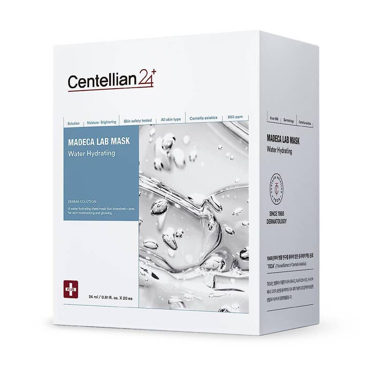 Centellian 24 Madeca Lab Mask Water Hydrating | 20 ea | Deep Hydration Face Mask for wholesale by Centellian 24