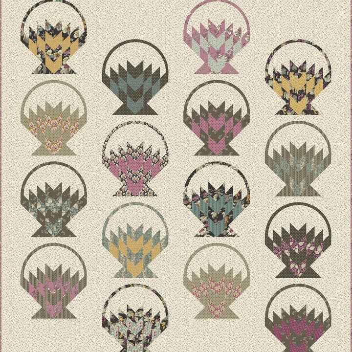 Picnic Basket Quilt Pattern for wholesale by Laundry Basket Quilts