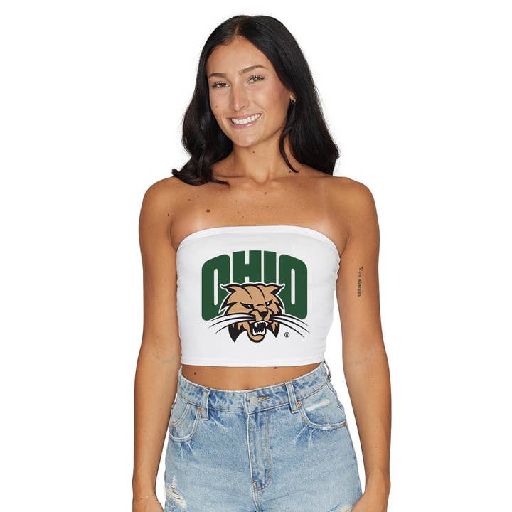 Ohio Bobcats Tube Top for engroshandel hos Lojo Collegiate Apparel