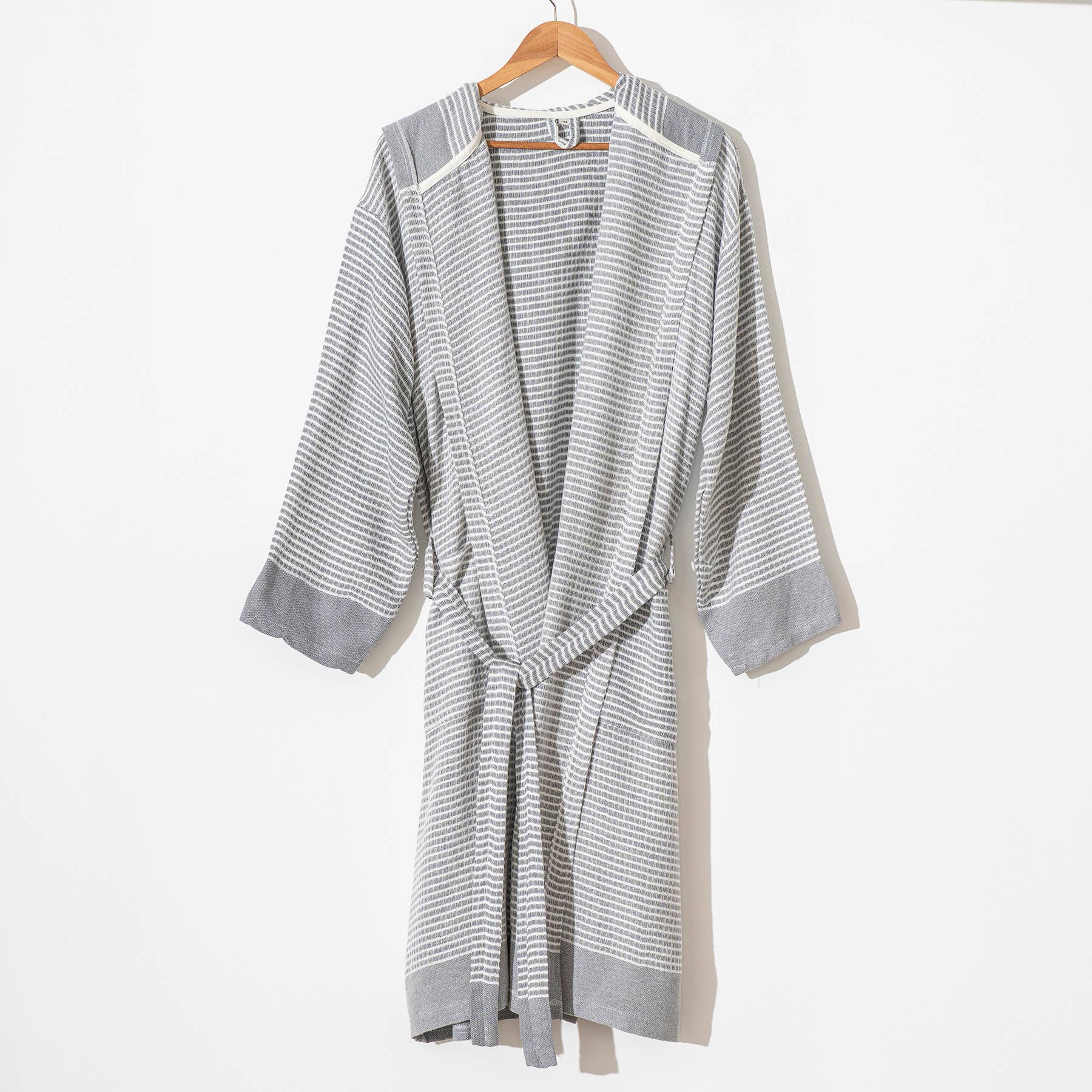 Kikoya - Wholesale Robe - Unisex - Bathrobe Turkish Cotton Quick-dry Light Robe Spa Lounge Wear5