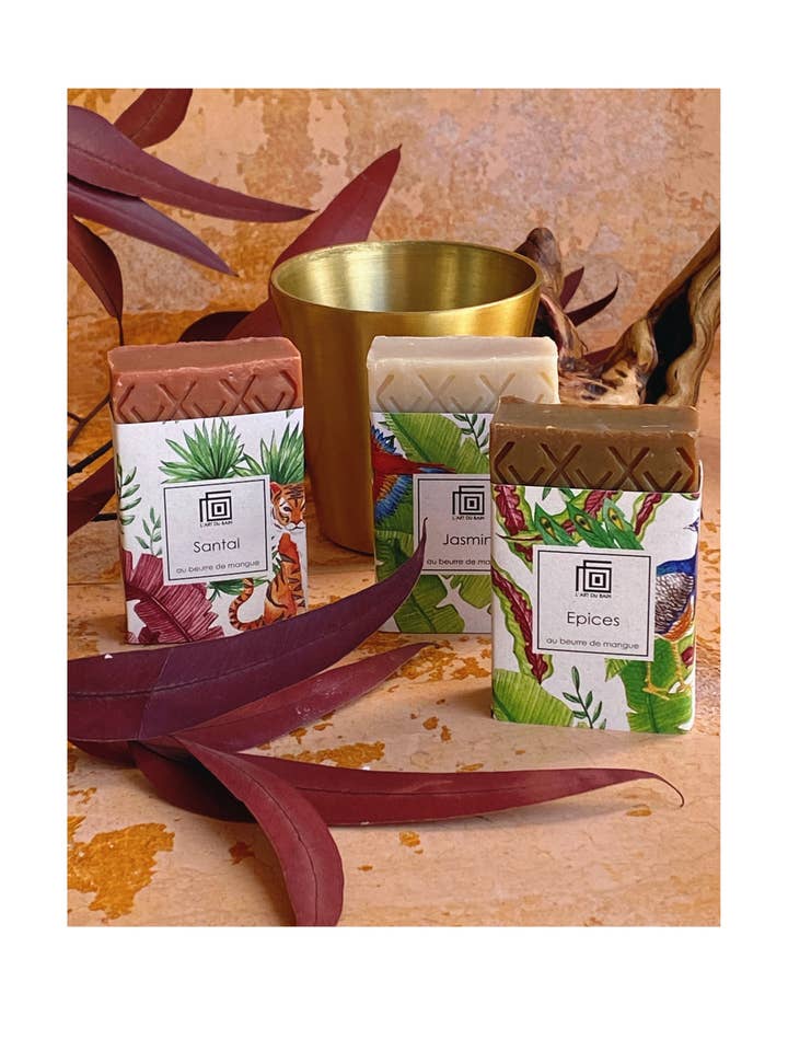 Savon Bengali Epices 80g pour la vente par L'Art du Bain