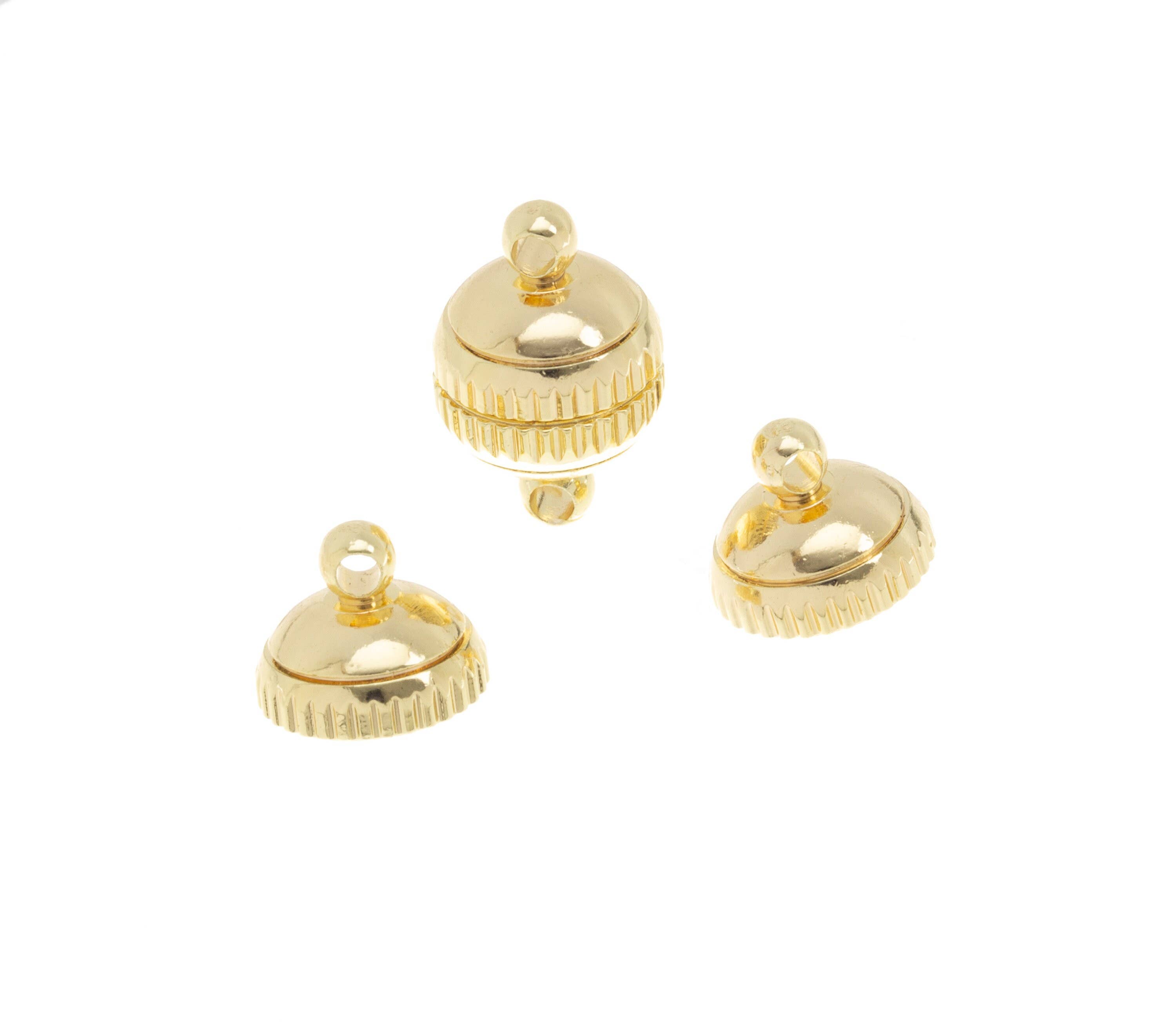 Jewel Pledge - Wholesale Clasp - Magnetic Gold and Silver Clasp for jewelry CLG131-CLS1312