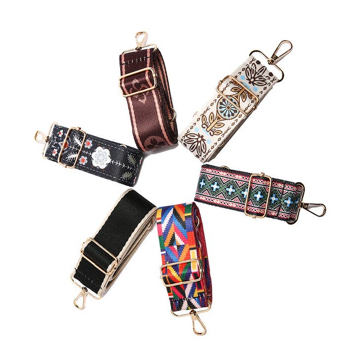 MKS America - Wholesale Bag Strap - Women's - Bohemian Style Adjustable Straps9