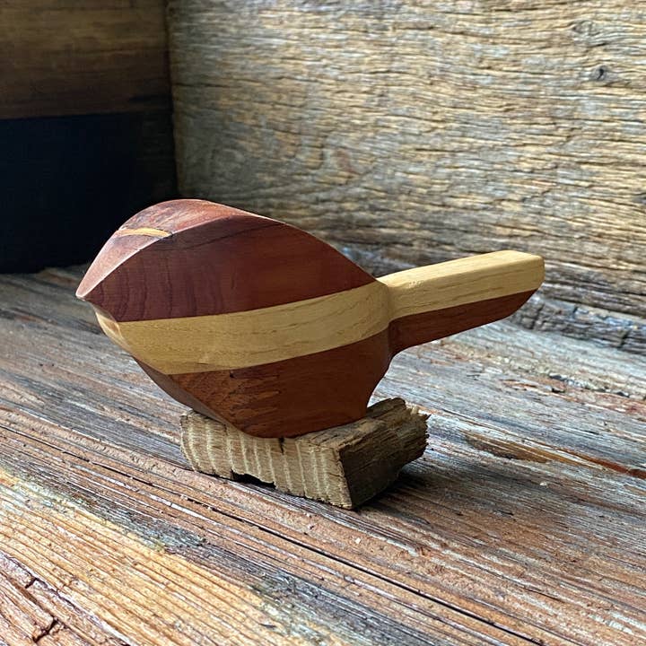 The Haven Woodshop - Wholesale Decorative Tabletop Object - Handcrafted Layered Wooden Birds15