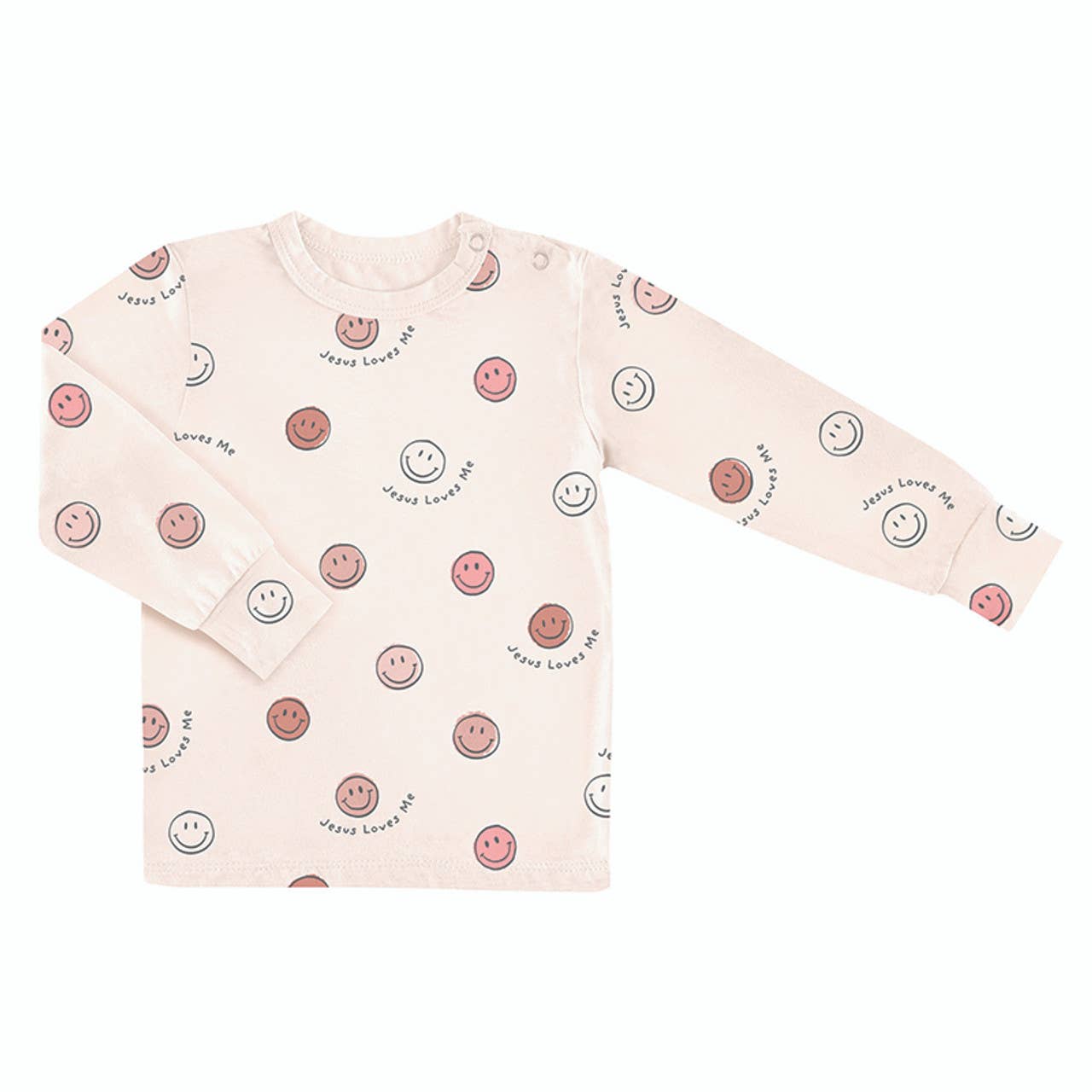 Stephan Baby by Creative Brands - Wholesale Sleepwear Set - Kids - Two-Piece PJ Set - Jesus Loves Me Pink2