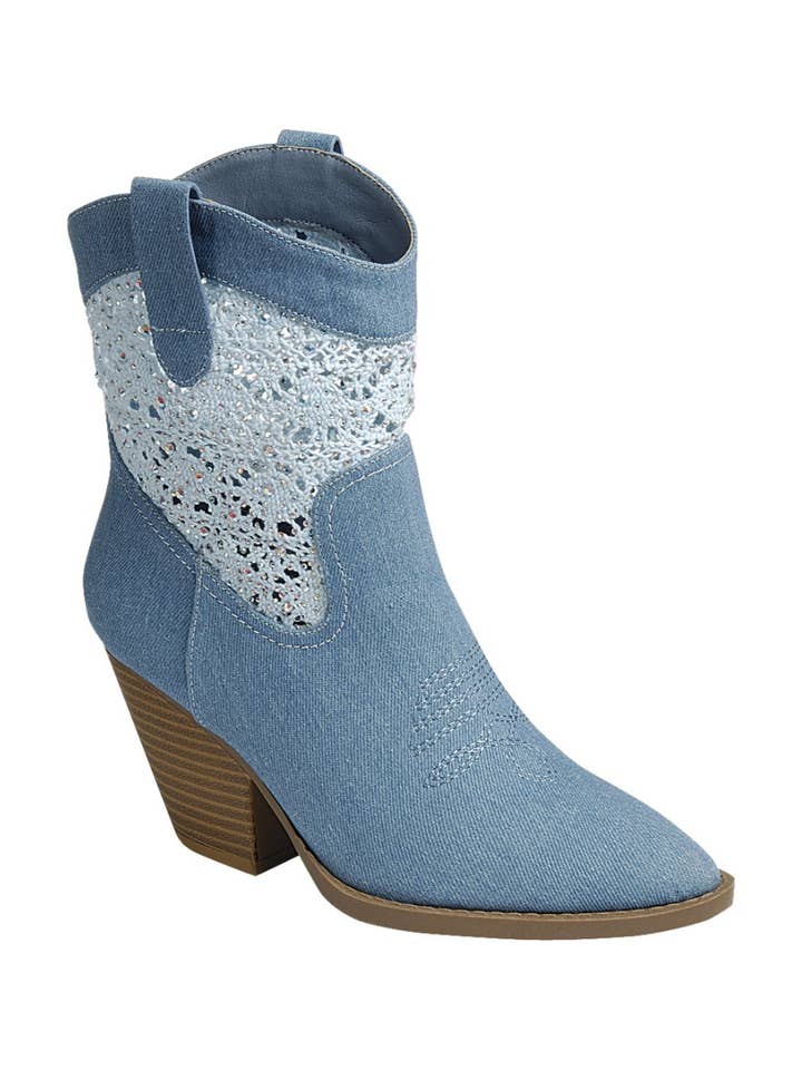 FASHION EMPORIO - Wholesale Cowboy Boots - Women's - Women's Chunky Heel Classic Cowboy Boots FL-RIVER-62