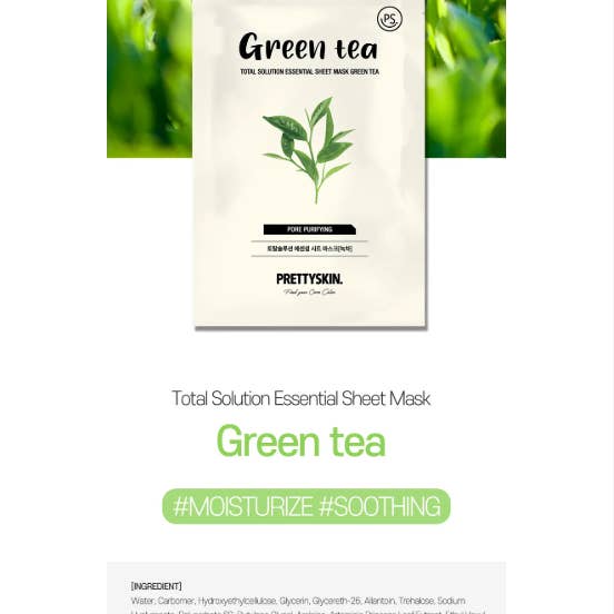 Best Beauty Group - Wholesale Skincare Face Mask - PRETTY SKIN Total Solution Essential Face Sheet Mask1