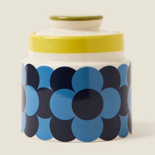Bocal de conservation Retro Stripe jaune – ORLA KIELY pour la vente par Orla Kiely