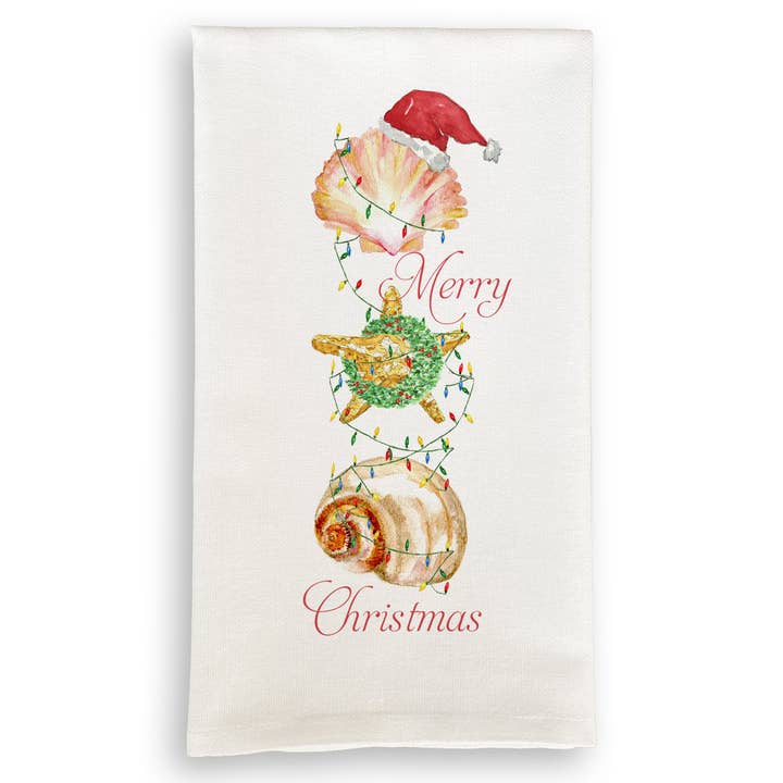 Trois coquillages de Noël pour la vente par French Graffiti