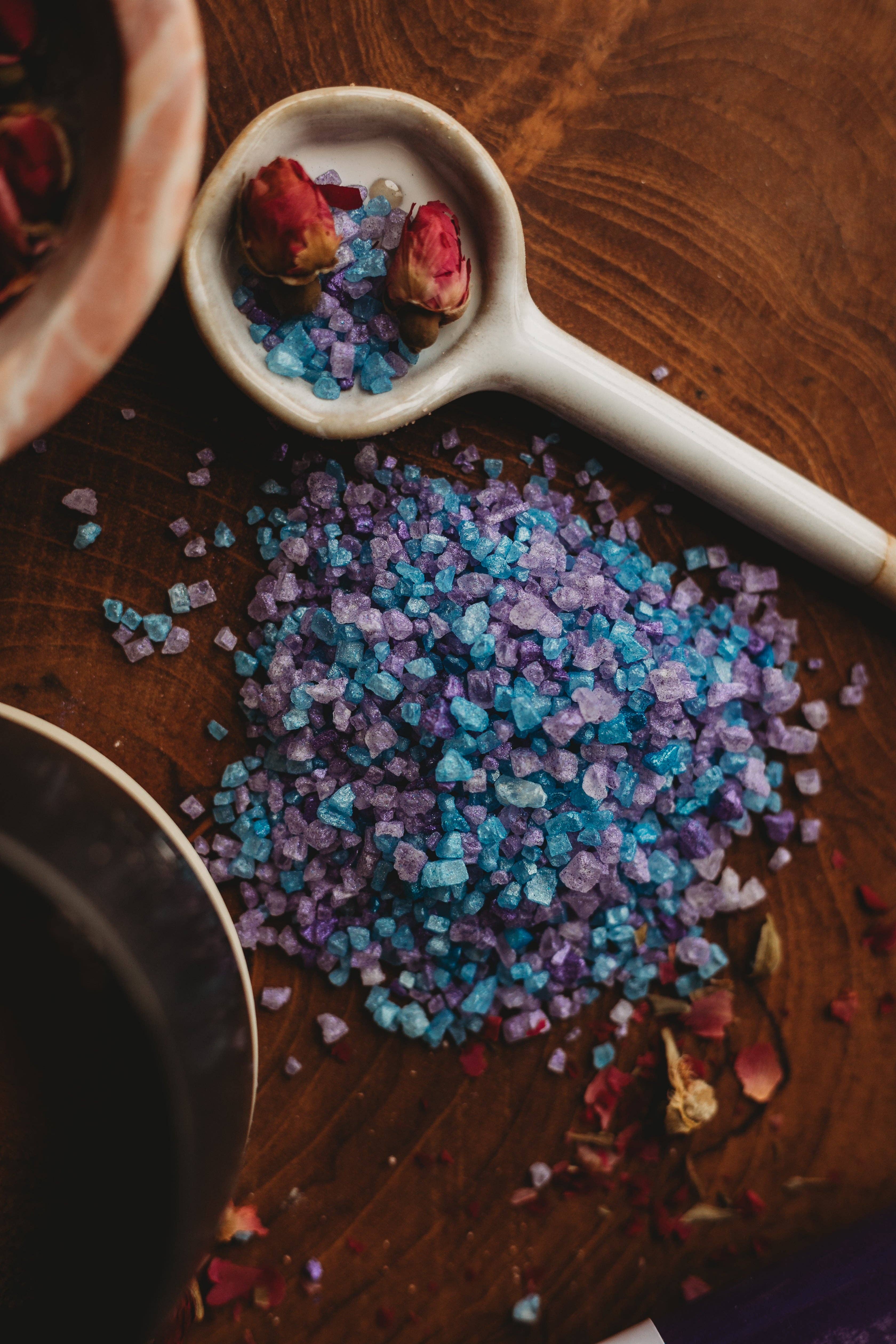The Saltwater Collective - Wholesale Bath salts - Narwhal Magic - Sea Salt Shimmers SMALL